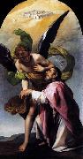Cano, Alonso Saint John the Evangelist-s Vision of Jerusalem oil painting